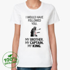 Женская футболка органик