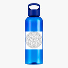 Прозрачная спортивная бутылка