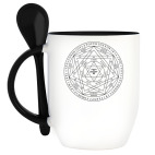 Кружка с ложкой