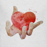 Сердце в руке, heart in hand