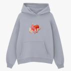 Толстовка худи оверсайз