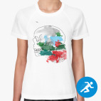 Женская спортивная футболка