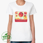 Женская футболка органик