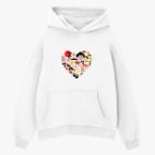 Толстовка худи оверсайз