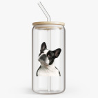 Банка с бамбуковой крышкой