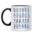 Кружка двухцветная