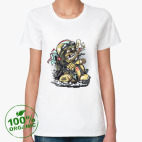 Женская футболка органик