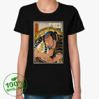 Женская футболка органик