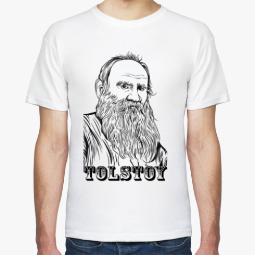 Футболка  Толстой