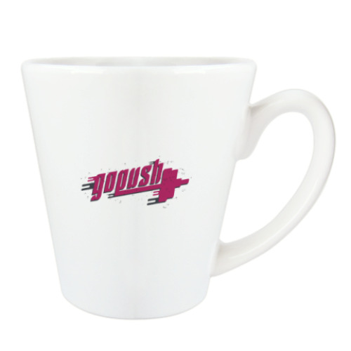 Чашка Латте с принтом жми