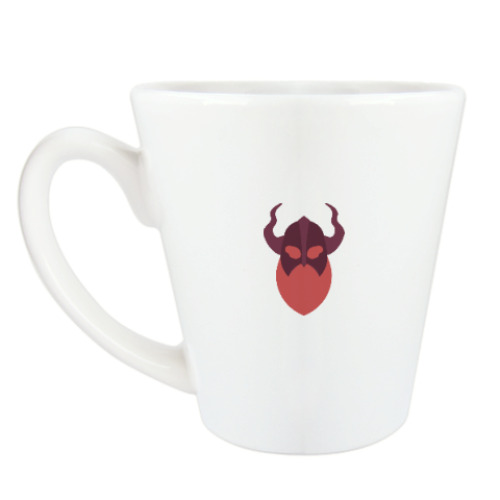 Чашка Латте с принтом жми