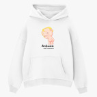 Толстовка худи оверсайз