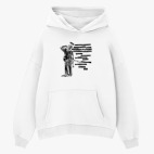 Толстовка худи оверсайз