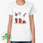 Женская футболка органик