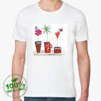 Мужская футболка органик