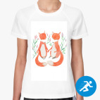 Женская спортивная футболка