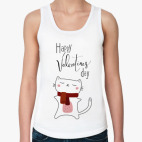 Кот-валентинка