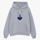 Толстовка худи оверсайз