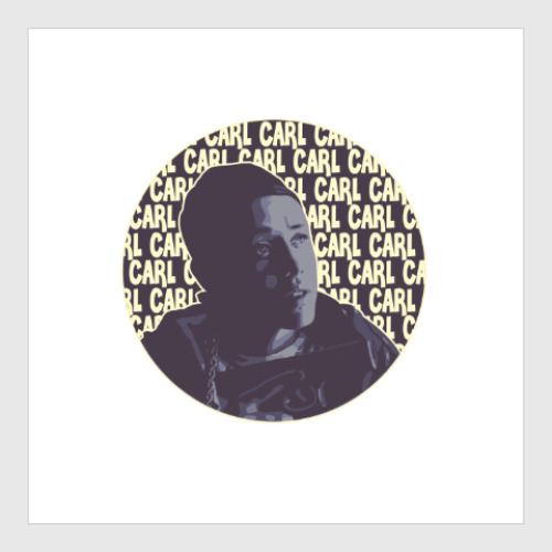 Постер с принтом Карл Shameless (Бесстыжие)