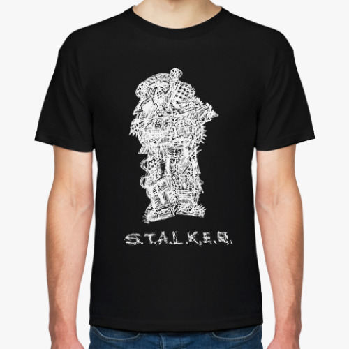Футболка с принтом Сталкер