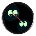 Настенные часы (без цифр) Кто здесь?