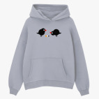 Толстовка худи оверсайз