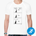 Мужская спортивная футболка