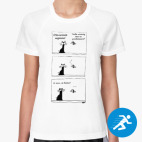 Женская спортивная футболка