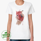 Женская футболка органик