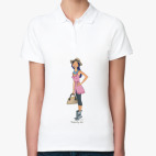 Женская рубашка поло