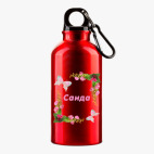 Металлическая бутылка 400 мл UV-DTF