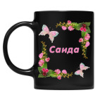 Кружка цветная UV-DTF