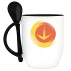 Кружка с ложкой