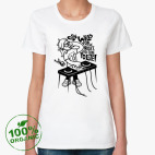 Женская футболка органик