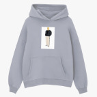 Толстовка худи оверсайз