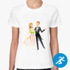 Женская спортивная футболка