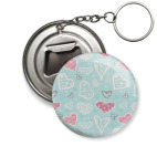 Узор из сердец, валентинки