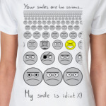 Your smiles is too serious