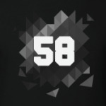 Цифра 58 (Low Poly)