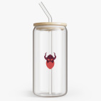 Банка с бамбуковой крышкой