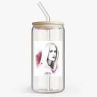 Банка с бамбуковой крышкой