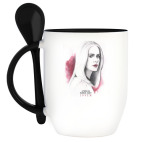 Кружка с ложкой