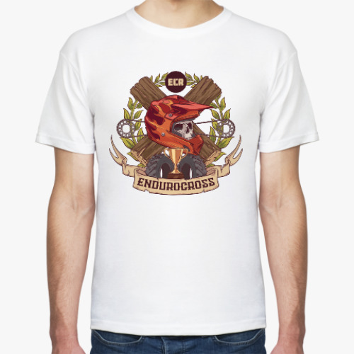 Футболка с принтом Endurocross