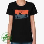 Женская футболка органик