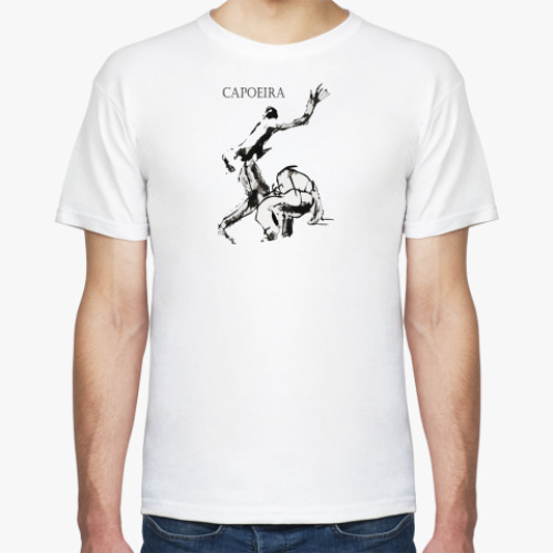 Футболка с принтом Капоэйра