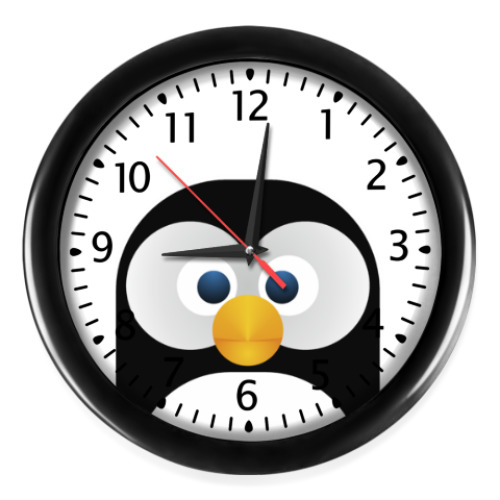 Настенные часы с принтом Pingy!