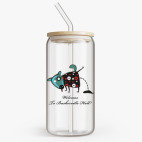 Банка с бамбуковой крышкой