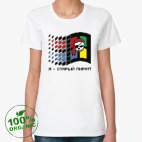 Женская футболка органик