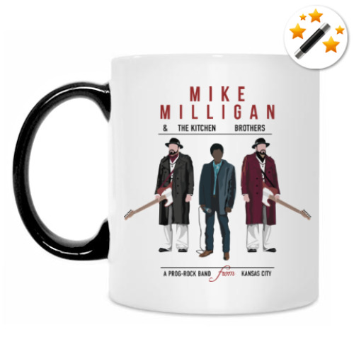 Кружка-хамелеон с принтом Фарго Mike Milligan