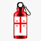 Металлическая бутылка 400 мл UV-DTF